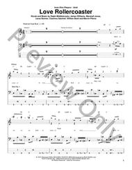 Love Rollercoaster Guitar and Fretted sheet music cover
